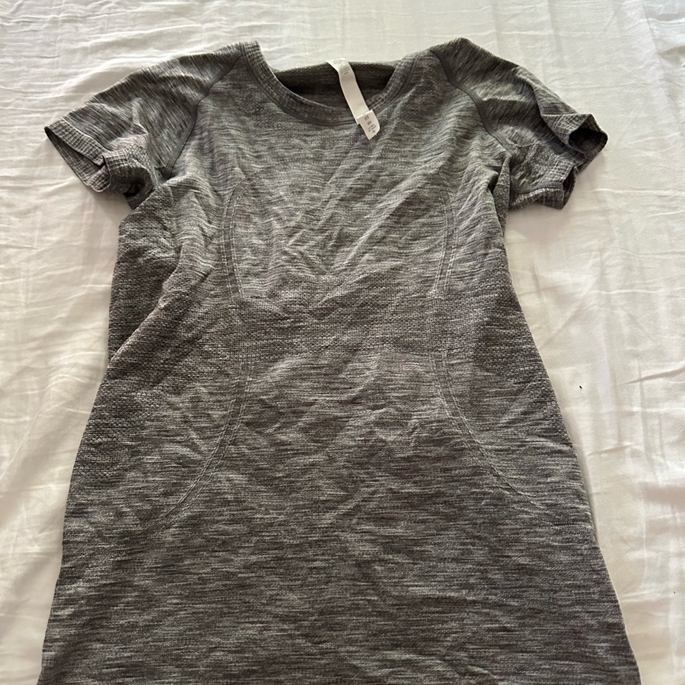 Lululemon Athletica Charcoal Textured Top